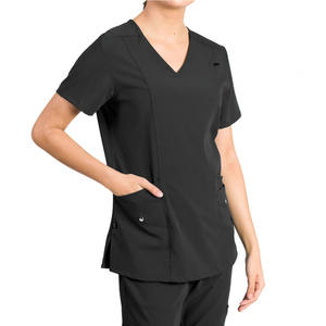 Ensemble d'uniformes médicaux pour infirmières, tissu doux et confortable, usage quotidien, vêtements pour le personnel médical en clinique, design léger et respirant - Product Image 6