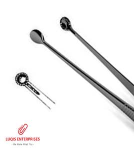 Pinzas de tejido Selman de mandíbulas redondas con dientes, instrumento quirúrgico de acero inoxidable, pinzas médicas de precisión - Product Image 2