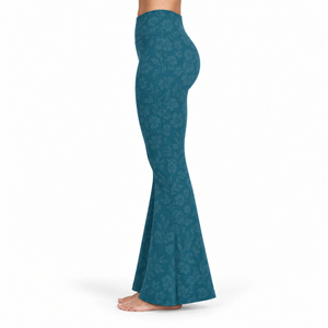 High Quality Bell Bottom <b>Legging</b> Provides Flexible Material Comfortable Construction & <b>Flared</b> Shape For Casual Active & Fashion - Product Image 4