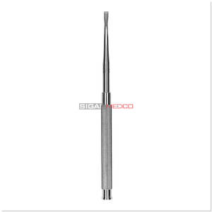 Ciseau à os orthopédique chirurgical de qualité supérieure 4,3 mm avec # Instrument dentaire en acier inoxydable à poignée ronde 524 pour implantologie et greffe - Product Image 1