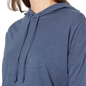 Sudadera con Capucha Extra Grande de Algodón 100% Transpirable de Marca Privada para Mujer, Ropa de Calle de Invierno, Sudadera Cómoda y Transpirable para Mujer - Product Image 3