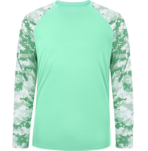 Rashguard à manches longues pour homme, camouflage orange, séchage rapide, imprimé par transfert thermique, UPF50+, écologique, antibactérien - Product Image 4