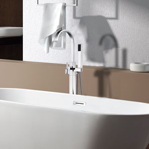 Rubinetto per Vasca da Bagno Freestanding con Doccetta - Rubinetti Premium per Bagno e Doccia - Product Image 1
