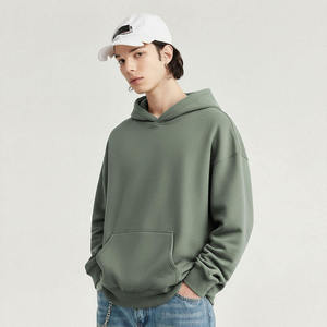 Vente en gros ODM – Sweat à capuche oversize vierge en molleton coton-poly ultra doux, multicolore - Product Image 1