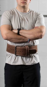Genuine Cowhide Leather Powerlifting Belt 10mm Gym Fitness Deadlifts <b>Weight</b> <b>Training</b> Belt Customizable Size Unisex - Product Image 6