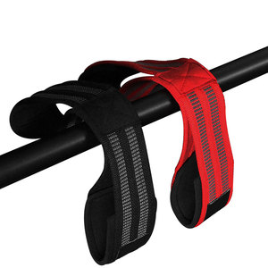 อุปกรณ์พยุงข้อมือ Rhino Fitness 2026 ผ้าฝ้าย สีดำแดง ป้องกันการลื่น ปิดด้วยแถบตีนตุ๊กแก สำหรับยกน้ำหนัก ใช้งานกลางแจ้ง สำหรับผู้ใหญ่ - Product Image 6