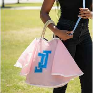 Housse de sac à main Jack and Jill rose avec logo personnalisé, protège-poussière réutilisable pour sac à main, sac de rangement de voyage, fournisseur en gros - Product Image 5