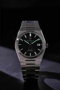 อเล็กซานเดอร์ เฟอร์รอส 5052S/01 นาฬิกาผู้ชายอัตโนมัติกีฬากันน้ำ 38 มม. สแตนเลสสตีลทรงกลมสแตนเลสสีดำ - Product Image 5