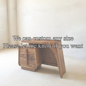 Natural Wooden Dressing <b>Table</b> Vintage Console <b>Table</b> Bedroom <b>Makeup</b> Desk Handmade Furniture Bedroom Decor - Product Image 6