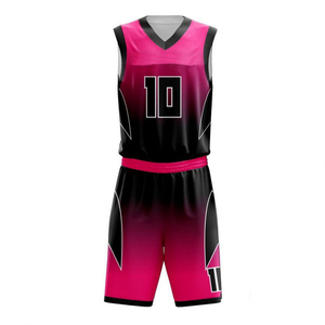 Custom Made Full Sublimation Basketball and <b>Shorts</b> Sets Team Basketball Jerseys Quick Dry Men Basketball Uniforms - Product Image 3