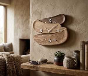 Antique Style Wooden <b>Wall</b> <b>Clock</b> for <b>Wall</b> <b>Decoration</b> - Product Image 5