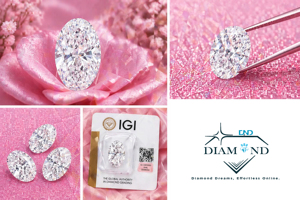 Diamant de laboratoire CVD de 2,16 ct, jaune intense fantaisie, VVS2, taille ovale idéale, certifié IGI - Product Image 6