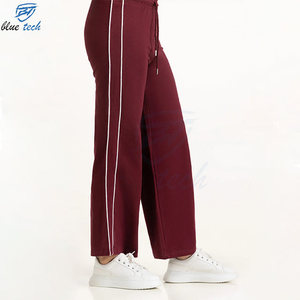 Women Casual Loose <b>Trousers</b> Wide Leg Pants High Waist Elastic <b>Drawstring</b> Sports Pants Comfortable Daily Wear - Product Image 2