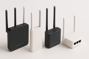 เราเตอร์ไร้สายสำหรับบ้านแบบกำหนดเองพร้อมฟังก์ชันโมเด็ม 2.4G Wi-Fi ตัวเรือนพลาสติก ผลิตด้วยวิธีฉีดขึ้นรูปและอุปกรณ์ขึ้นรูป - Product Image 2