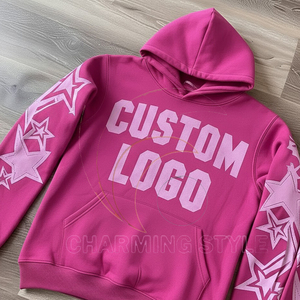 OEM Custom Heavyweight Cotton Sweatpants and Hoodies Set Men Casual Blank Sweatsuit <b>Tracksuit</b> Manufacturer - Product Image 4