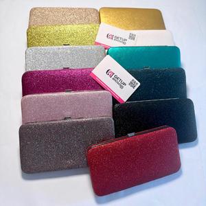 Getup Brosons Impex Glitter Rigid Art Paper <b>Cosmetic</b> <b>Boxes</b> Rectangle Magnetic Closure UV Custom Logo Printing Kraft Corrugated - Product Image 1