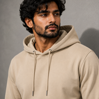 Sweat à capuche en polaire premium pour homme, couleur unie, poche kangourou, coupe décontractée, vêtement d'hiver respirant, écologique, personnalisable