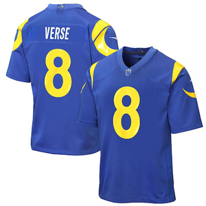 Unisex American Football Jersey 100% Polyester Custom Logo Stitched Embroidery Breathable Short Sleeve Wholesale Supplier - Product Image 2