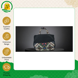 Nouveaux arrivages : sacs shopping en coton de qualité supérieure, sacs cadeaux écologiques, sac shopping en toile noire avec poignée - Product Image 3