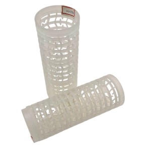 OEM Custom <b>Plastic</b> <b>Mesh</b> Tube Injection Molded Net Filter Housing Cylinder Strainer Core - Product Image 3