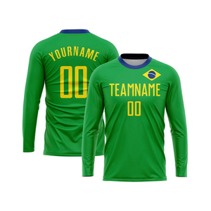 เสื้อฟุตบอลสั่งทำพิเศษ แขนสั้น แห้งเร็ว ชุดทีม ผู้ผลิตฉลากส่วนตัว - Product Image 1