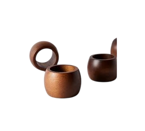 Geometric Metal Napkin Rings Hollow Design Modern <b>Table</b> Decoration Wedding Accessory Durable Finish 4.5cm Width Napkin Ring - Product Image 2