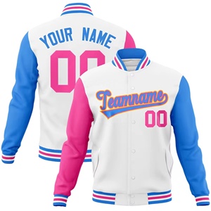 Fabricant direct d'usine, veste universitaire personnalisable de haute qualité, service OEM, coupe-vent, écologique, design hivernal avec lettres - Product Image 1