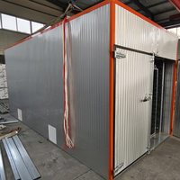Commerciële 3kW PLC Voedseldroger Multifunctionele RVS Dehydratatieovens voor professionele productie van jerky en kruiden