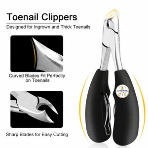 Stainless Steel Pedicure Nail Care Tool In-Grown Finger Clipper Cuticle Nipper One Nail Polisher for Baby Age Group - Product Image 4