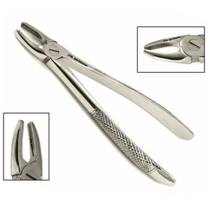 Stainless Steel <b>Surgical</b> <b>Instrument</b> for Precise Anterior Tooth Extraction in Oral Surgery Dental Tooth Extraction Forceps - Product Image 1