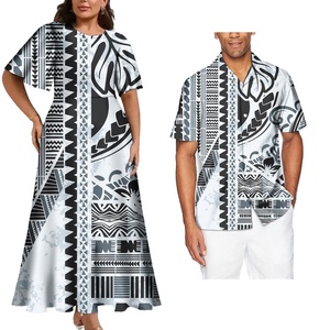 Nouveautés 2026 – Robe d'été confortable et respirante pour femme, style polynésien Samoa, motif tatouage, élégante et tendance, robe insulaire - Product Image 2