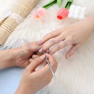 Premium Stainless Steel <b>Nail</b> Cuticle Pusher <b>Tool</b> for Professional Manicure <b>Nail</b> Grooming and Cuticle Care - Product Image 5