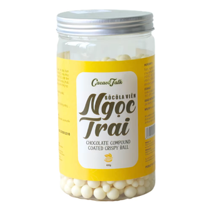 Chocolate Compuesto a Precio de Fábrica, Proveedor de Exportación, OEM/ODM, Decoración de Pasteles, Bolas Crujientes de Chocolate Blanco HALAL - Product Image 1