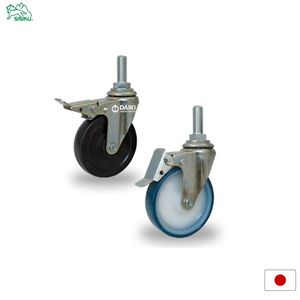 SISIKU Japan High Quality Medical and Industrial Caster Wheels PVC and Plastic Reasonably Priced Direct From Factory Hot sale - Product Image 4