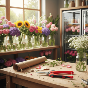 Ciseaux de récolte de fruits en acier inoxydable de 7,5 pouces pour jardin et verger - Product Image 1