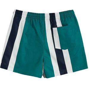 ผู้ชายผ้าฝ้าย 100% กางเกงขาสั้นลายนุ่มสําหรับบุรุษโลโก้ที่กําหนดเองผู้ชายฤดูร้อน Beachwear ขายส่งกีฬาว่ายน้ํากางเกงขาสั้น OEM - Product Image 2