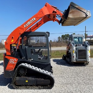 รถตักล้อยางขนาดเล็ก Kubota SVL75-3 มือสอง คุณภาพสูง ระบบไฮดรอลิกทรงพลัง ใช้งานได้หลากหลาย ให้ประสิทธิภาพที่เชื่อถือได้ ขายส่ง - Product Image 5