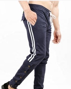 Pantalon de printemps style urbain en molleton de coton épais doublé, personnalisable, éco-responsable, commande en gros, directement du fournisseur OEM - Product Image 2