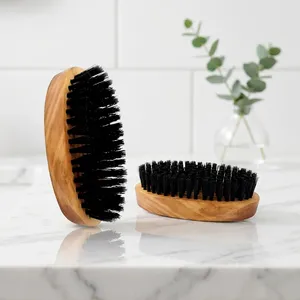 Brosse à barbe en bois faite à la main de couleur antique la plus vendue disponible à un prix abordable - Product Image 2