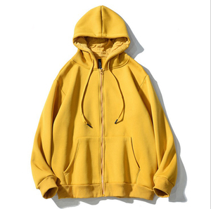 Fabricant de sweats à capuche zippés en molleton épais pour hommes, avec logo personnalisé OEM ODM, coupe ample, décontracté, prix de gros direct usine - Product Image 3
