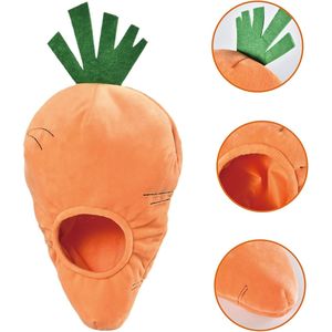Paquete de 5 Juguetes de Peluche Interactivos para Perros, Color Naranja y Blanco, Conejo y Zanahoria, Juguetes para Mascotas con Movimiento y Entretenimiento, Juego de Esconder y Buscar - Product Image 3