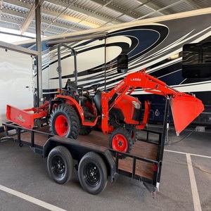 Compre un Tractor Compacto Kubota B2650 de 26 HP, 4x4, Diésel, con Cargador y Retroexcavadora para Uso Agrícola y de Construcción - Product Image 2