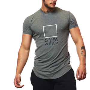 เสื้อยืดออกกำลังกายผู้ชายสองสี ระบายอากาศได้ดี ผ้าฝ้าย 100% สกรีนลาย โอเวอร์ไซส์ เป็นมิตรกับสิ่งแวดล้อม เหมาะสำหรับใส่ในยิมหรือลำลอง - Product Image 5