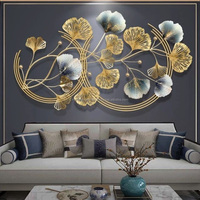 2023 usine métal décoration murale tentures salon décor Art et créatif métal mur Art décor à la maison