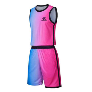 Professional Manufacture Breathable 100% Polyester <b>Basketball</b> Uniform Factory Direct Sale Outdoor & <b>Indoor</b> Sports Wear - Product Image 1