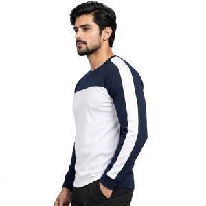 Camiseta elegante de manga larga para hombre, diseñada con tela cómoda y costuras duraderas que ofrecen un aspecto limpio y un acabado suave. - Product Image 3