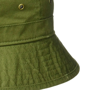 Soft Lightweight Breathable Adjustable Customizable 100% Cotton Bucket <b>Hat</b> for Unisex Daily Casual Wear-All Seasons Travel Beach - Product Image 6