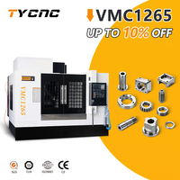 Offre Spéciale Vmc1265 – Centre d'usinage vertical CNC robuste avec broche BT40 8000 tr/min pour usinage automatique intensif