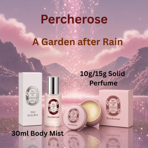 Percherose by My Scent 28 French Ingredients 30ml Body Mist 10g 15g Solid <b>Perfume</b> Long Lasting Travel Size Floral scent - Product Image 1