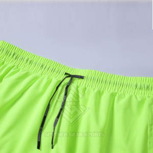 Design Your Own Logo Men Double <b>Layer</b> Shorts Solid Casual Quick Dry Breathable - Product Image 3